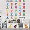 Alphabet Wall Decals for Classroom - Colorful Inspirational Peel and StickStickers